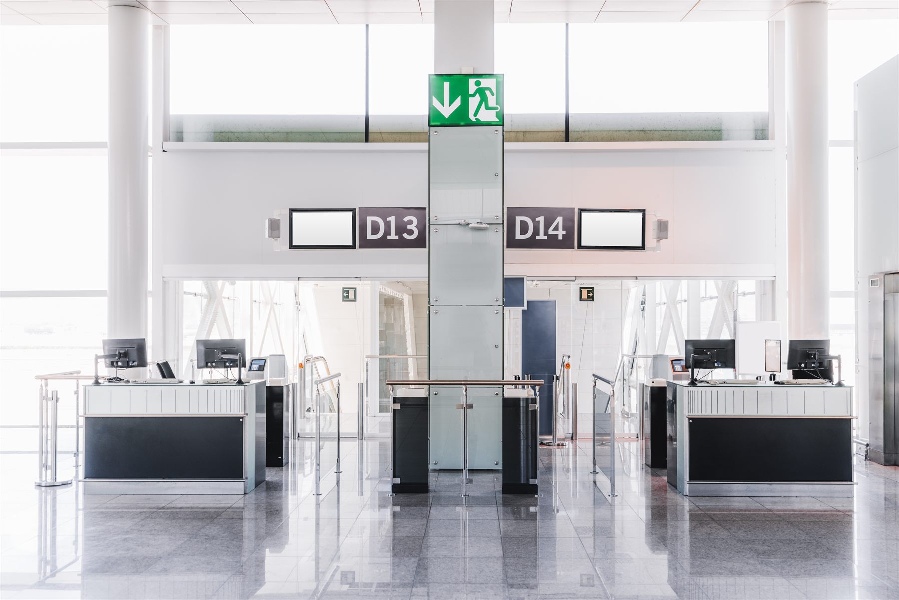 Cairo Airport departures area